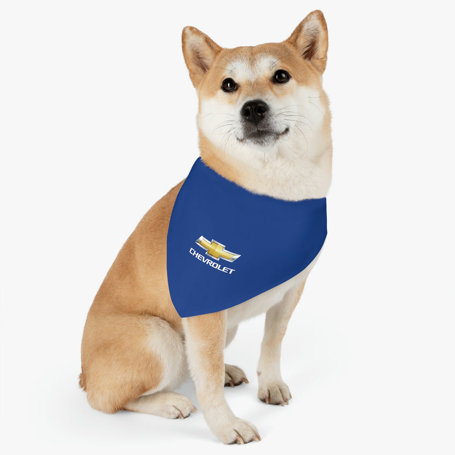 Dark Blue Chevrolet Pet Bandana Collar™