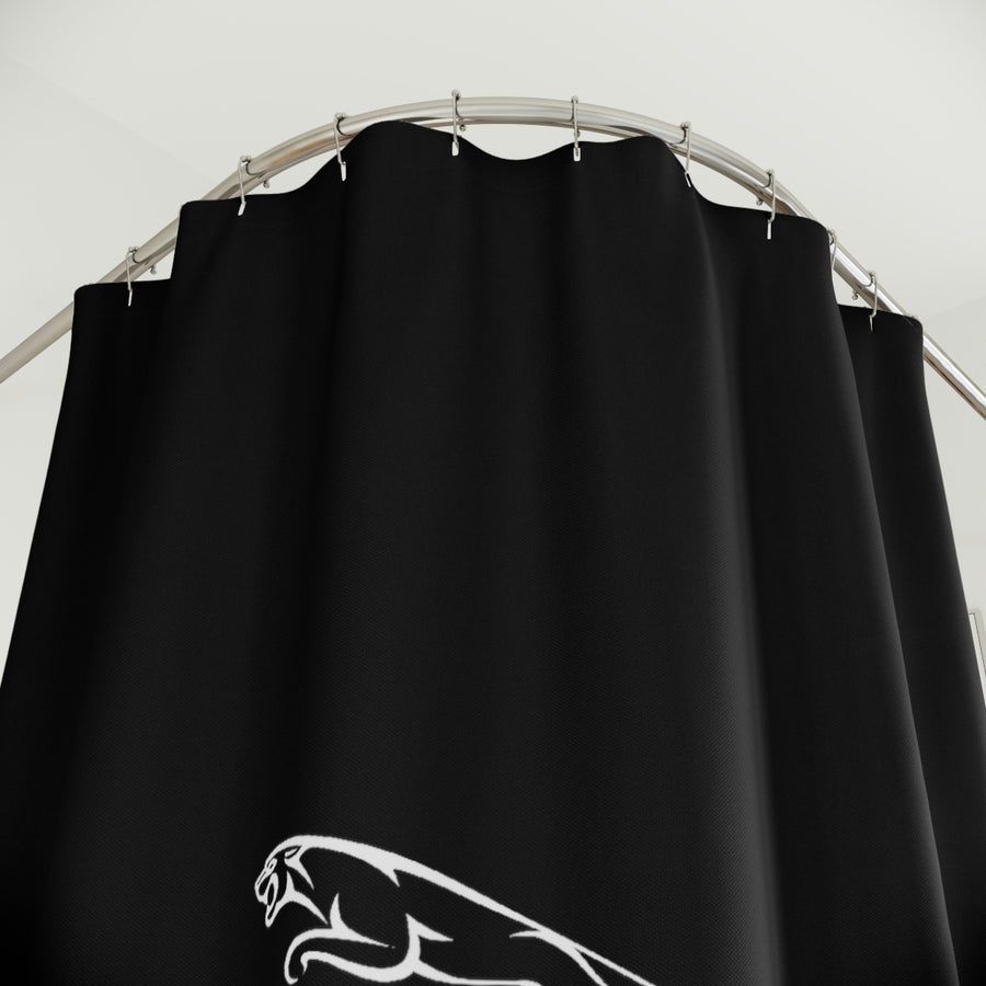 Black Jaguar Shower Curtain™