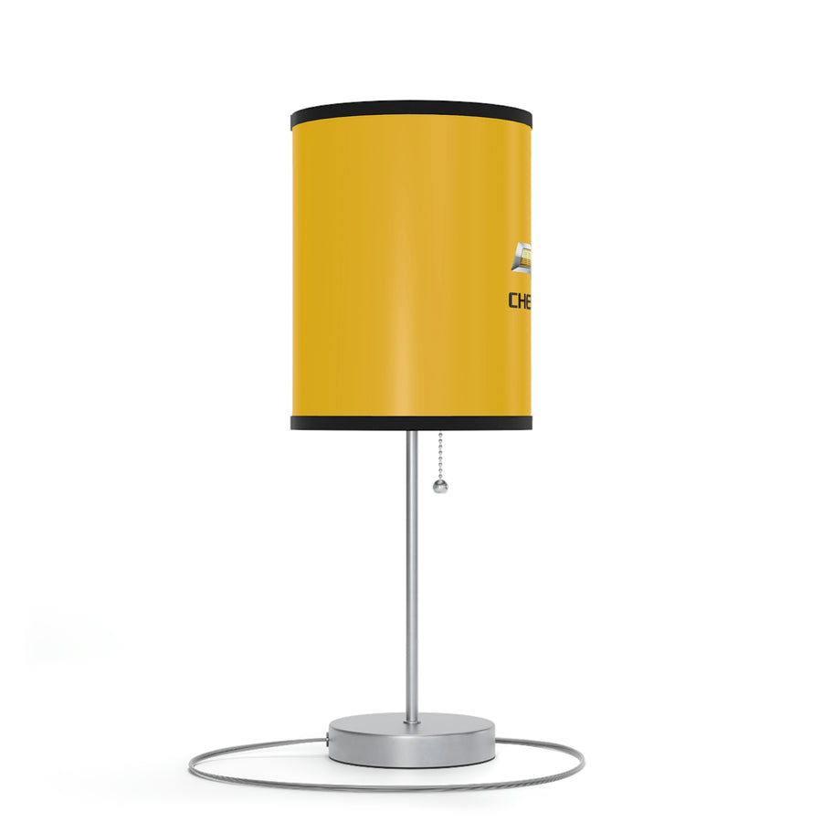 Yellow Chevrolet Lamp on a Stand, US|CA plug™