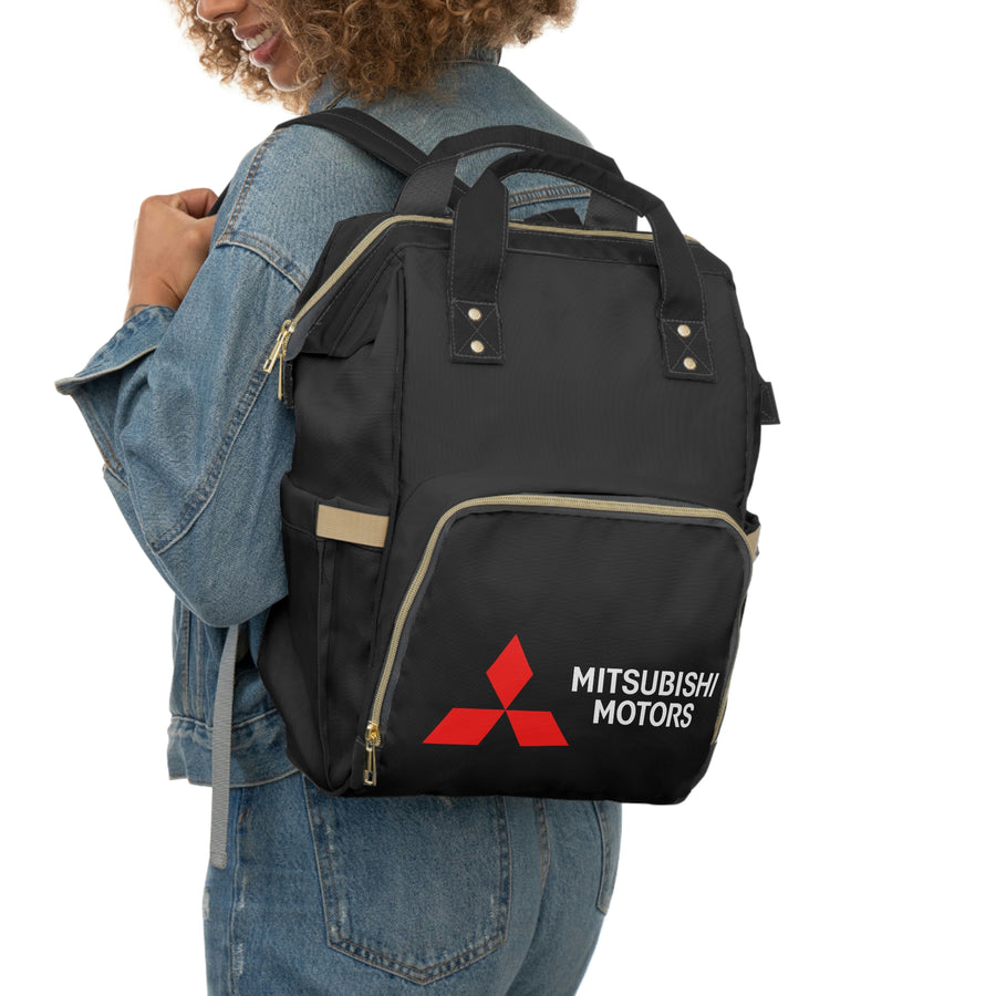 Black Mitsubishi Multifunctional Diaper Backpack™