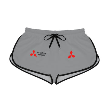 Women's Grey Mitsubishi Relaxed Shorts™