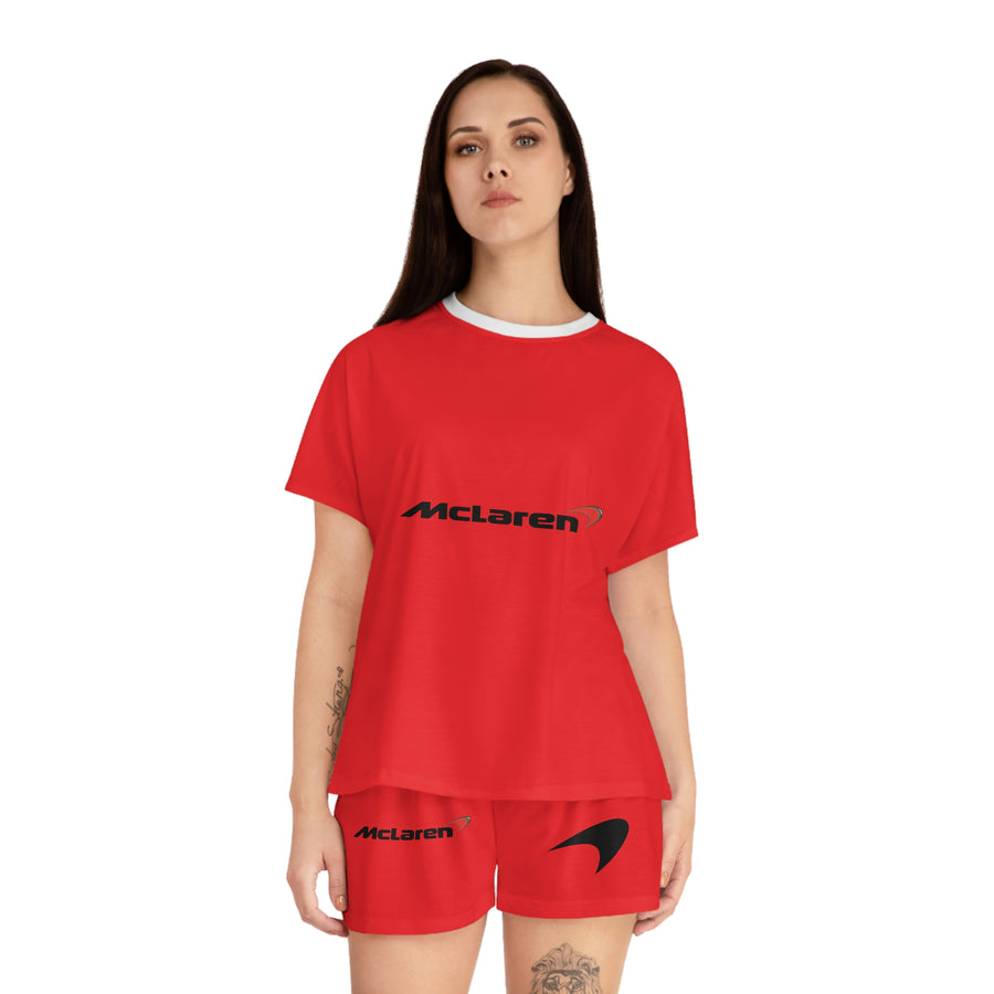 Women's Red McLaren Short Pajama Set™