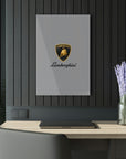 Grey Lamborghini Acrylic Prints (French Cleat Hanging)™