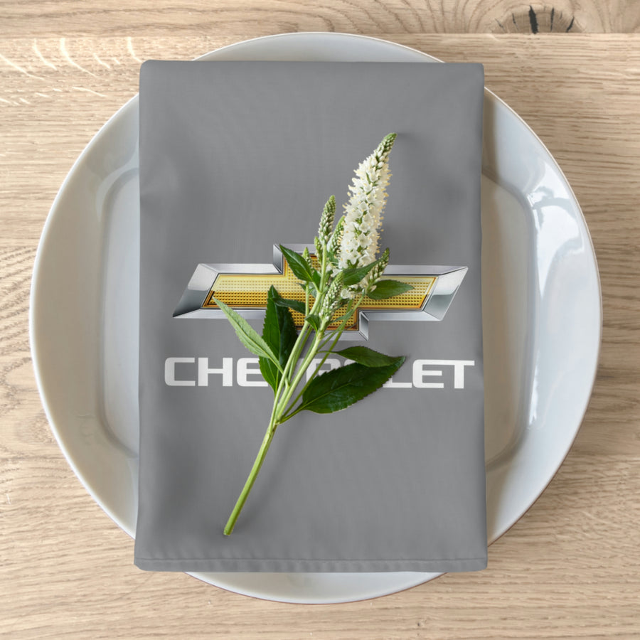 Grey Chevrolet Table Napkins (set of 4)™