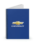 Dark Blue Chevrolet Spiral Notebook - Ruled Line™