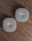 Grey Toyota Tufted Floor Pillow, Round™