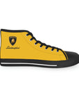 Men's Yellow Lamborghini High Top Sneakers™