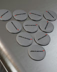 Grey McLaren Button Magnet, Round (10 pcs)™