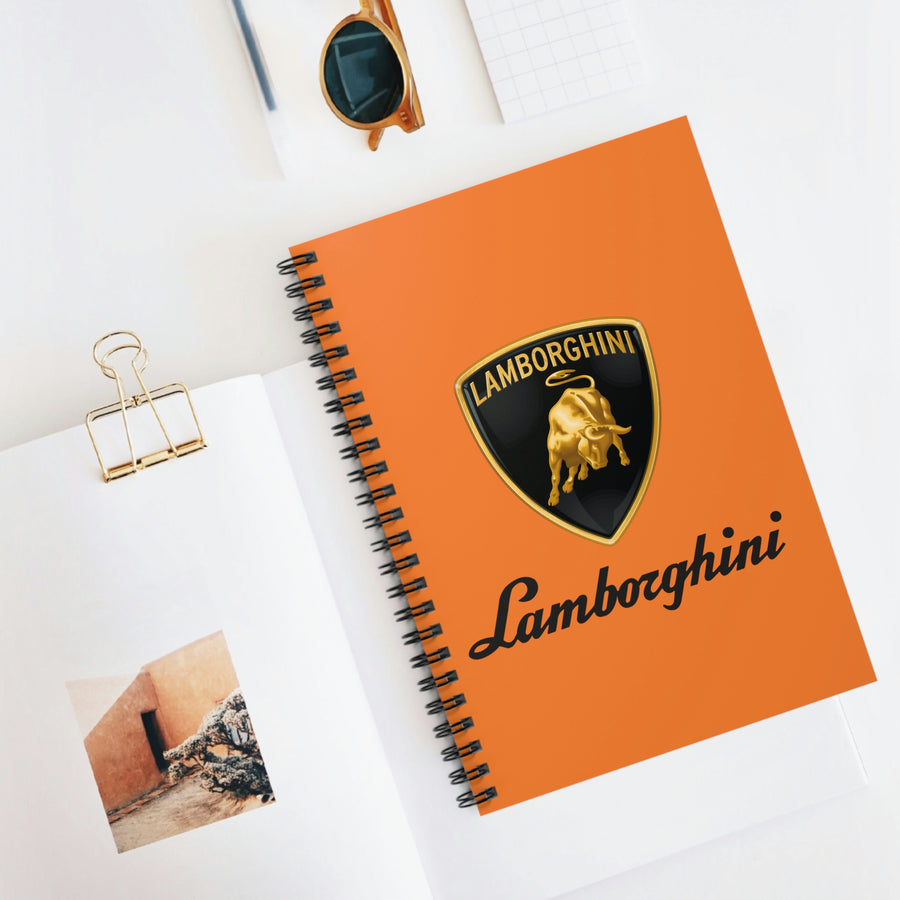 Crusta Lamborghini Spiral Notebook - Ruled Line™