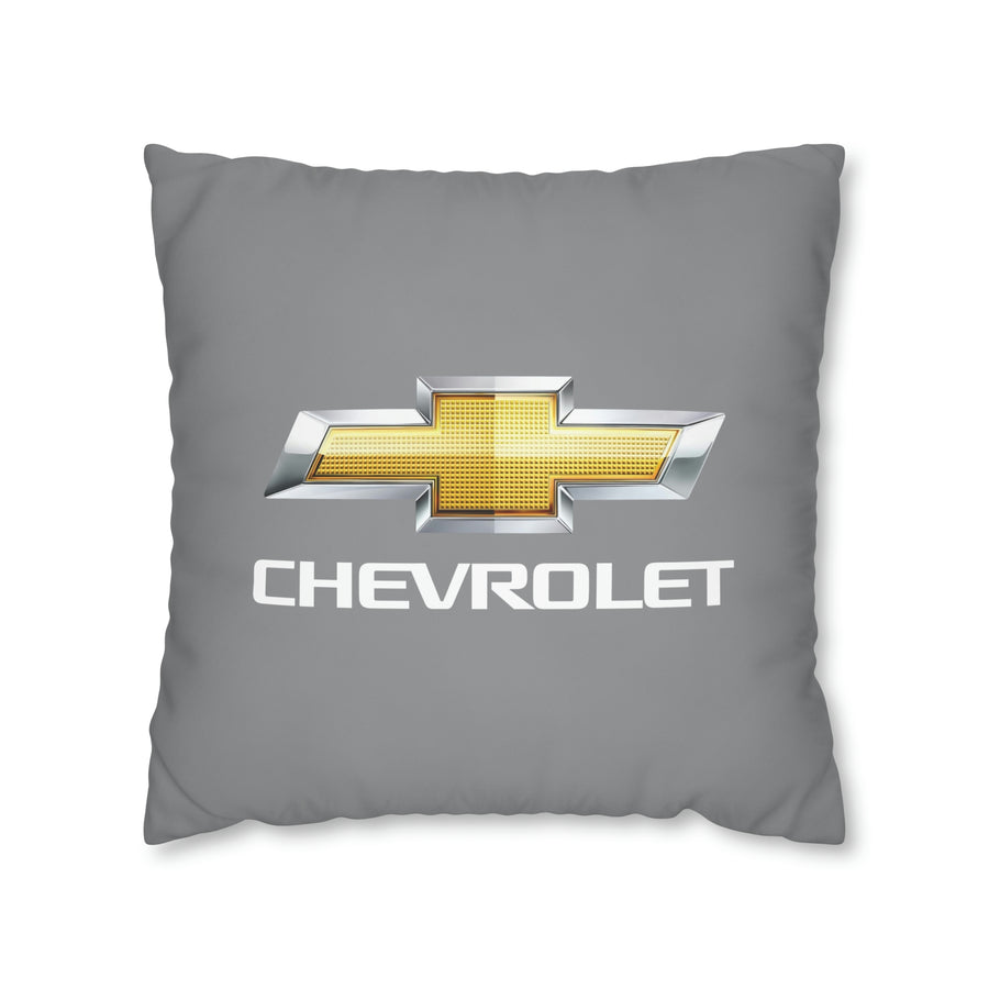 Grey Chevrolet Spun Polyester pillowcase™