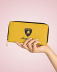 Yellow Lamborghini Zipper Wallet™