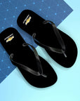 Unisex Black Chevrolet Flip Flops™