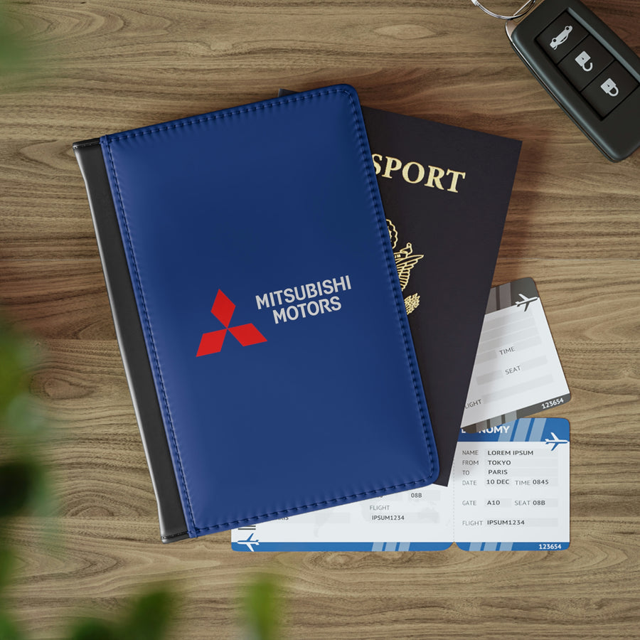 Dark Blue Mitsubishi Passport Cover™