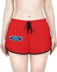 Women's Red Ford Relaxed Shorts™