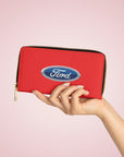 Red Ford Zipper Wallet™