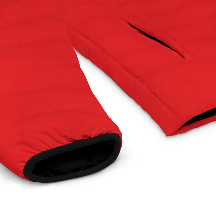 Men's Red Jaguar Puffer Jacket™