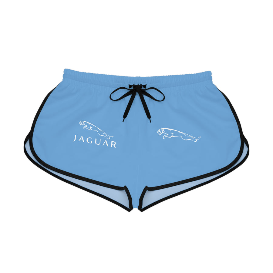 Women's Light Blue Jaguar Relaxed Shorts™