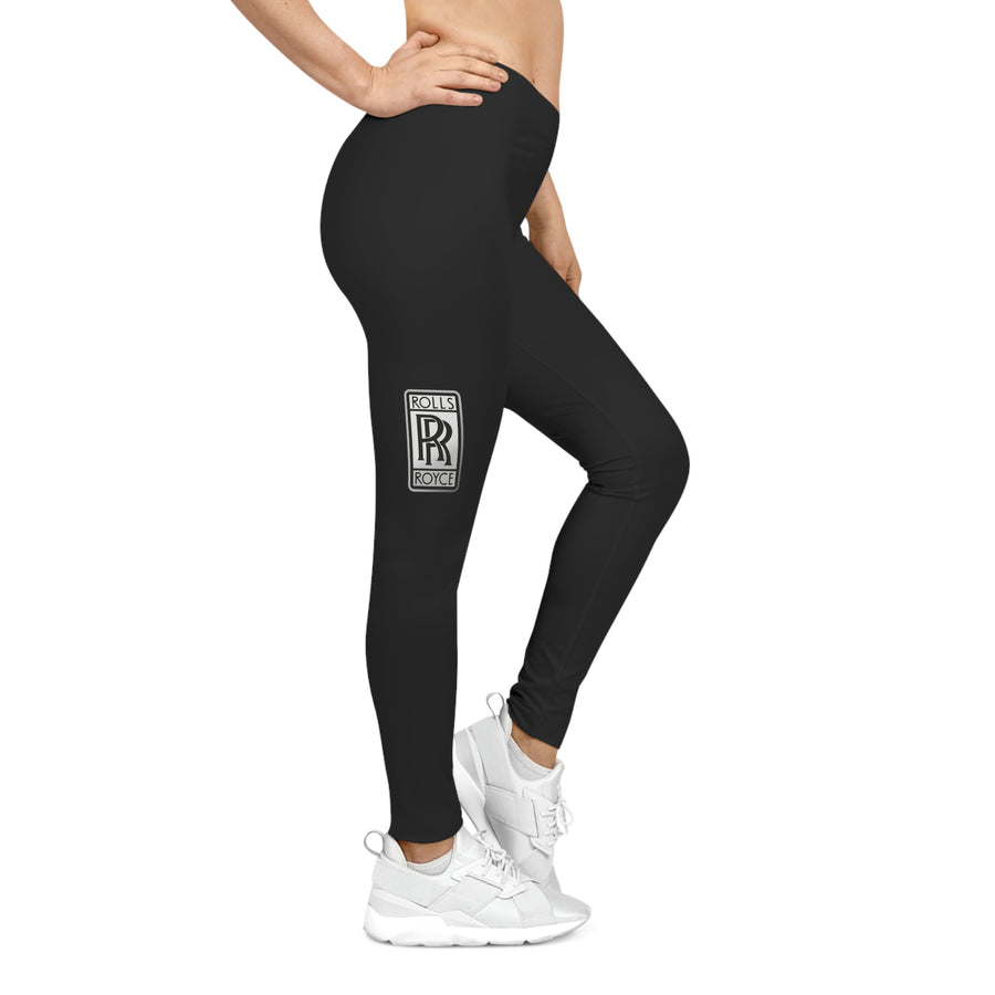 Women's Black Rolls Royce Casual Leggings™