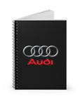 Black Audi Spiral Notebook - Ruled Line™