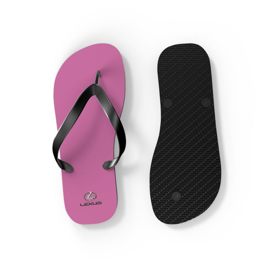 Unisex Light Pink Lexus Flip Flops™