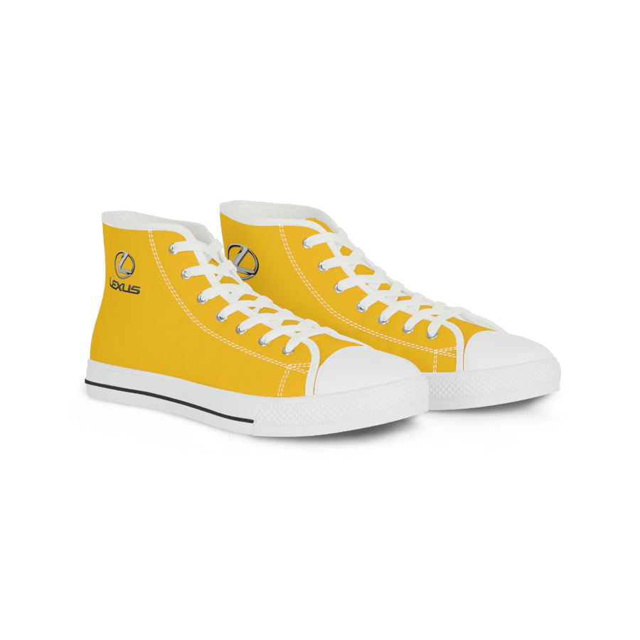 Men's Yellow Lexus High Top Sneakers™