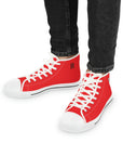 Men's Red Rolls Royce High Top Sneakers™