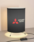 Black Mitsubishi Tripod Lamp with High-Res Printed Shade, US\CA plug™