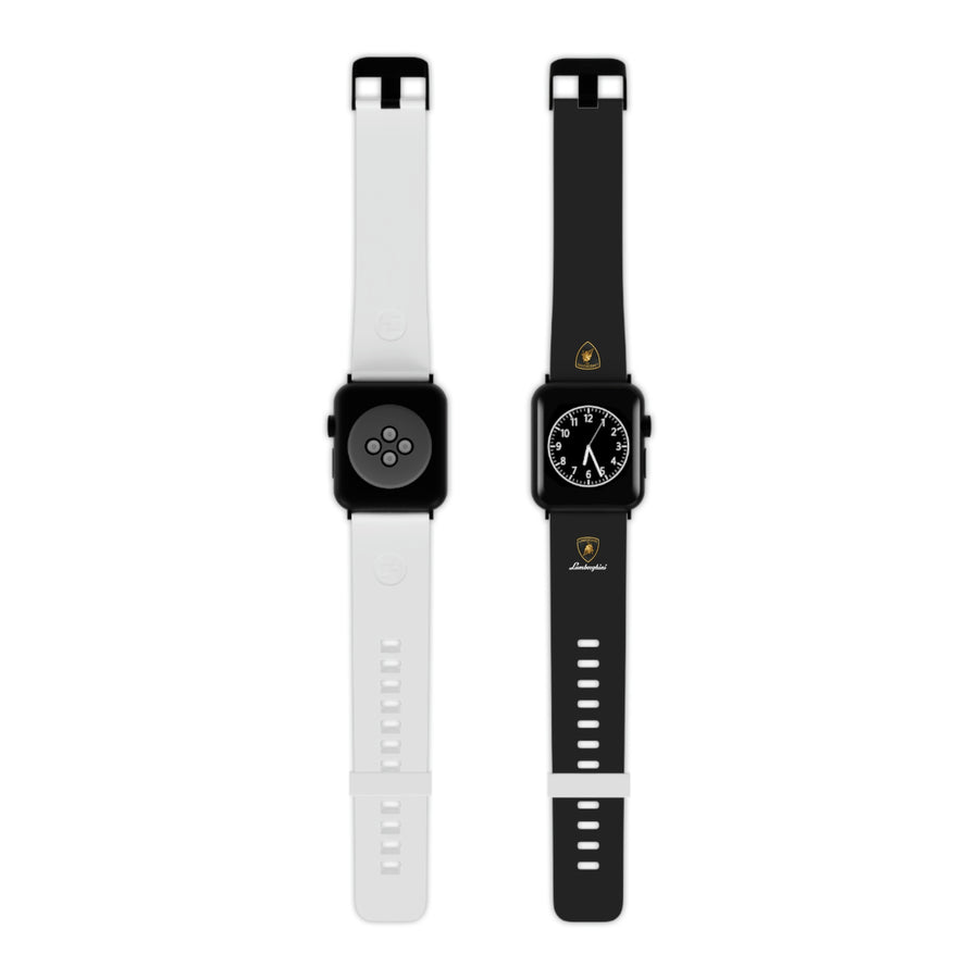 Black Lamborghini Watch Band for Apple Watch™