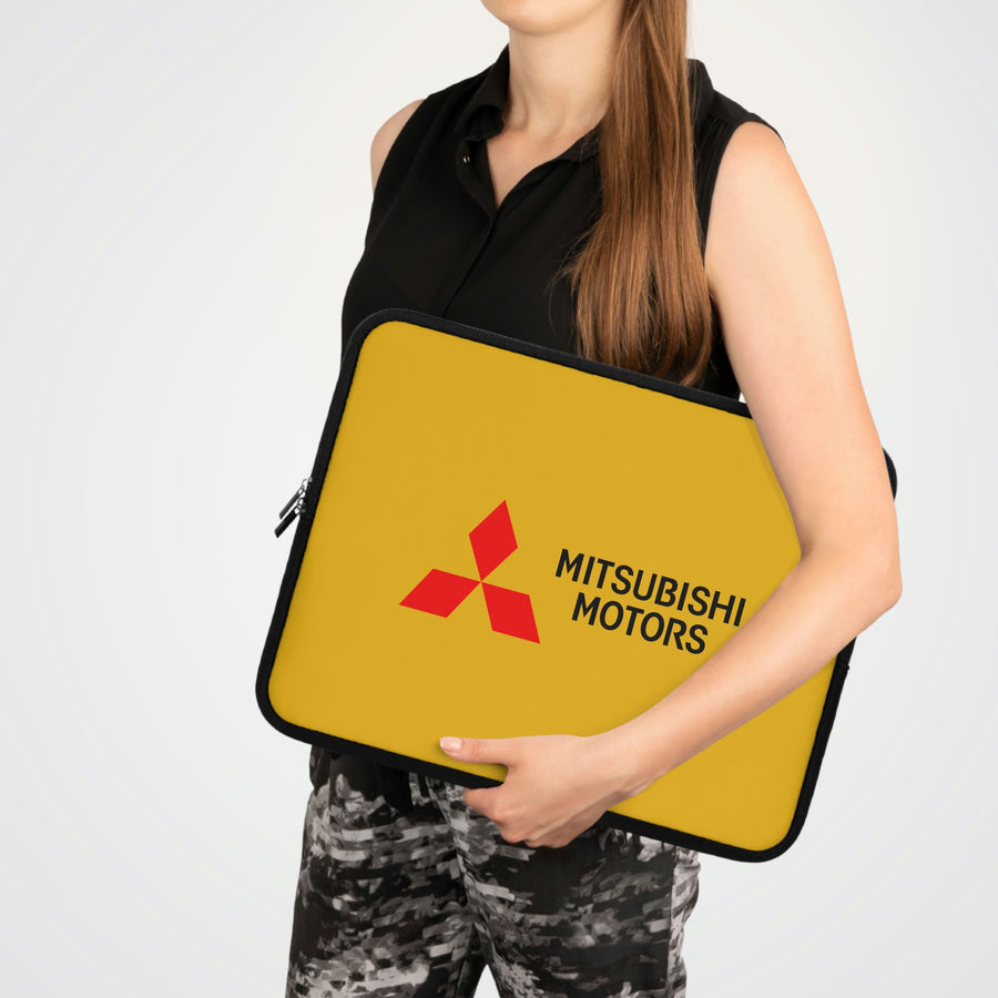 Yellow Mitsubishi Laptop Sleeve™