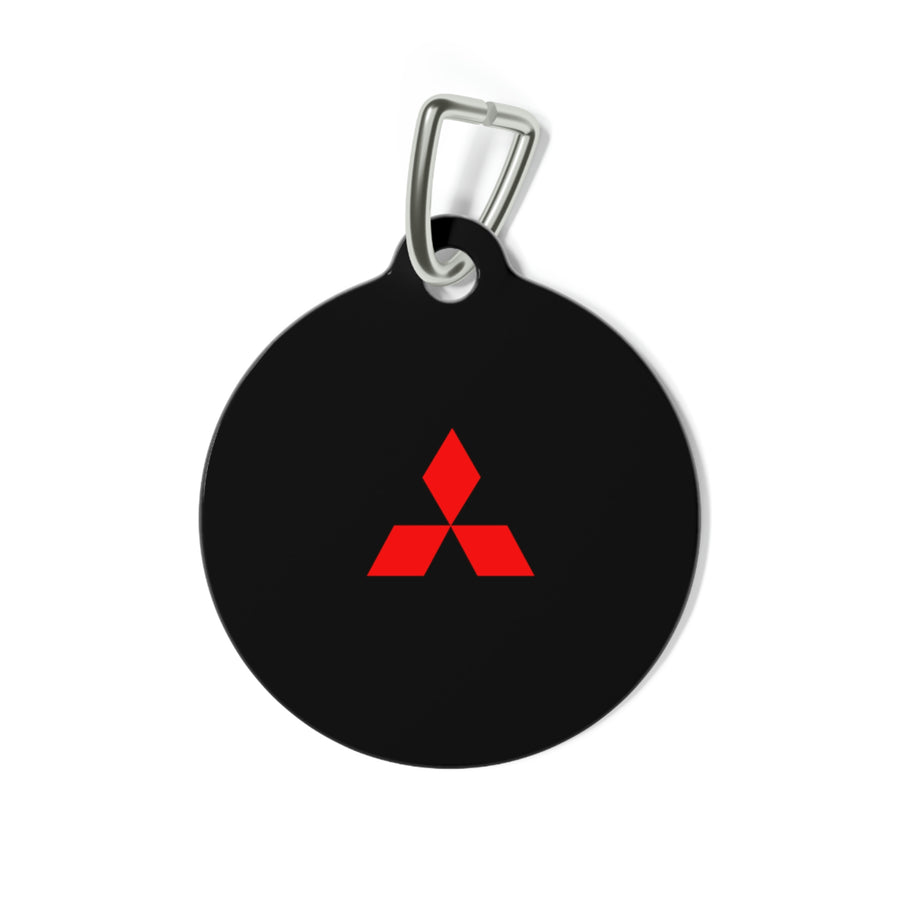 Black Mitsubishi Pet Tag™