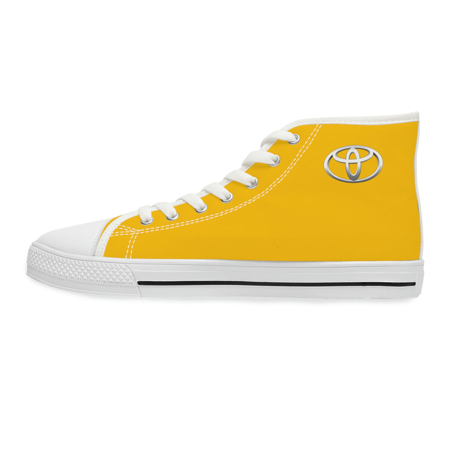 Women's Yellow Toyota High Top Sneakers™