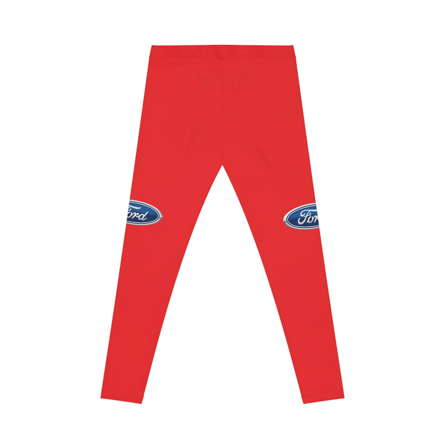 Women's Red Ford Casual Leggings™