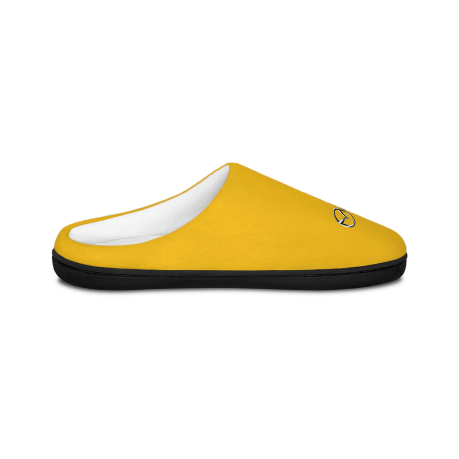 Unisex Yellow Mazda Indoor Slippers™