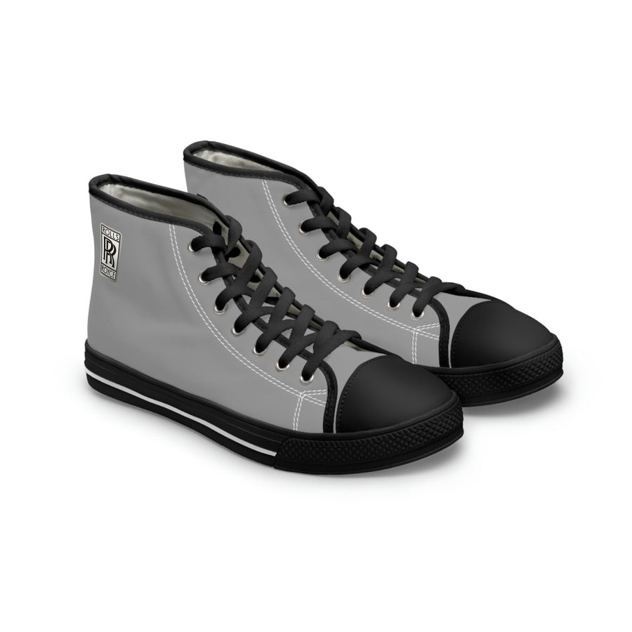 Women's Grey Rolls Royce High Top Sneakers™