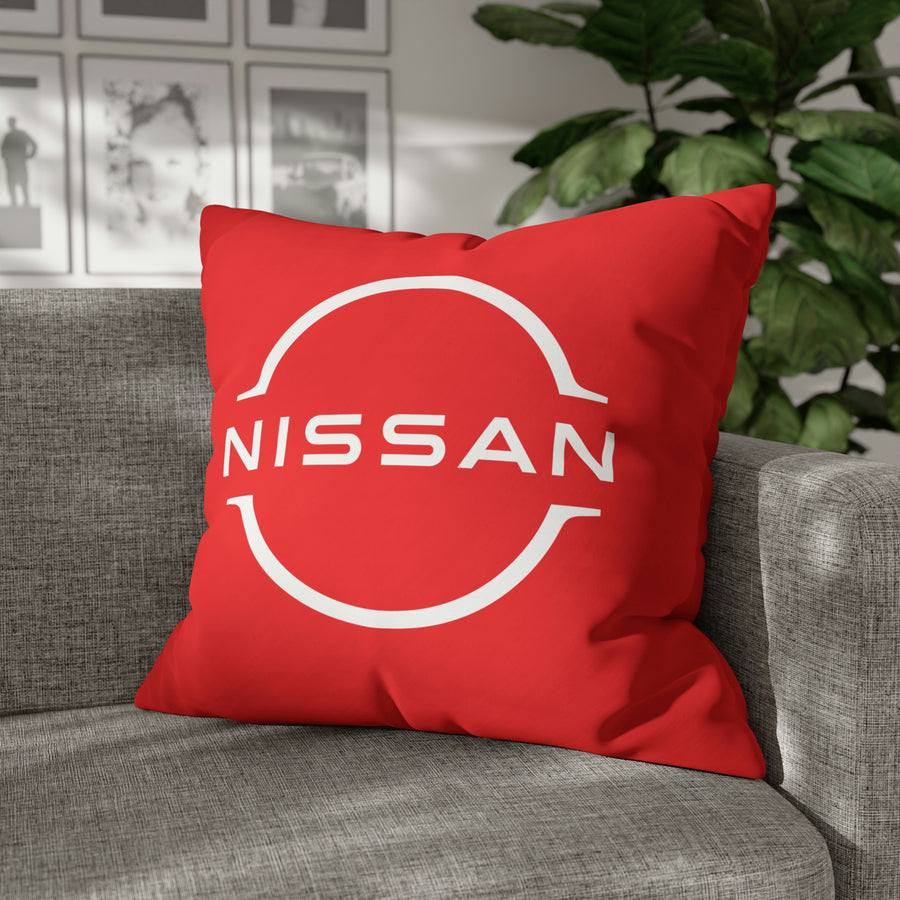 Red Spun Polyester Nissan GTR pillowcase™