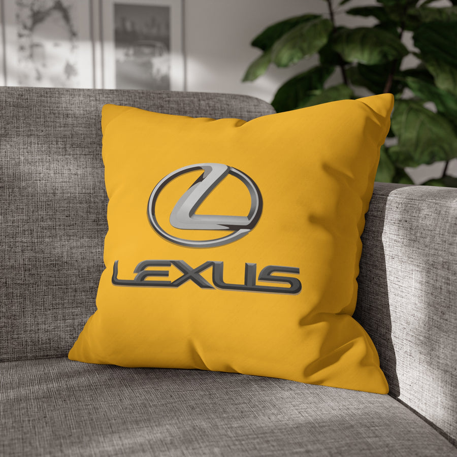 Yellow Lexus Spun Polyester pillowcase™