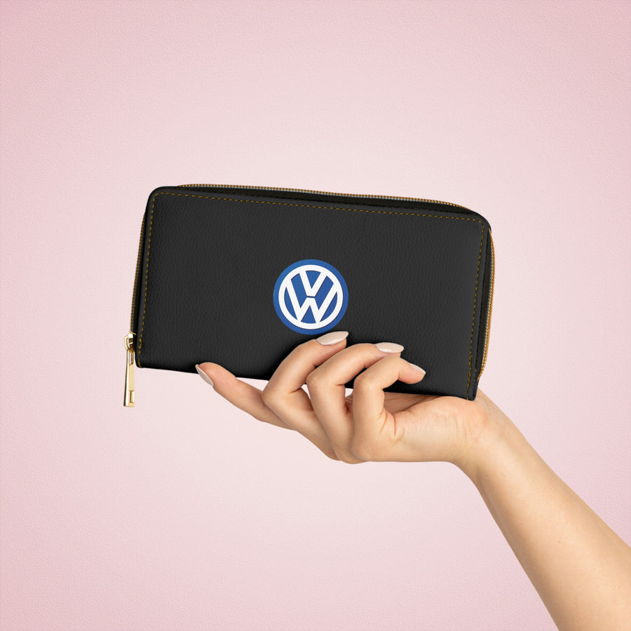 Black Volkswagen Zipper Wallet™