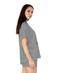 Women's Grey Lamborghini Short Pajama Set™