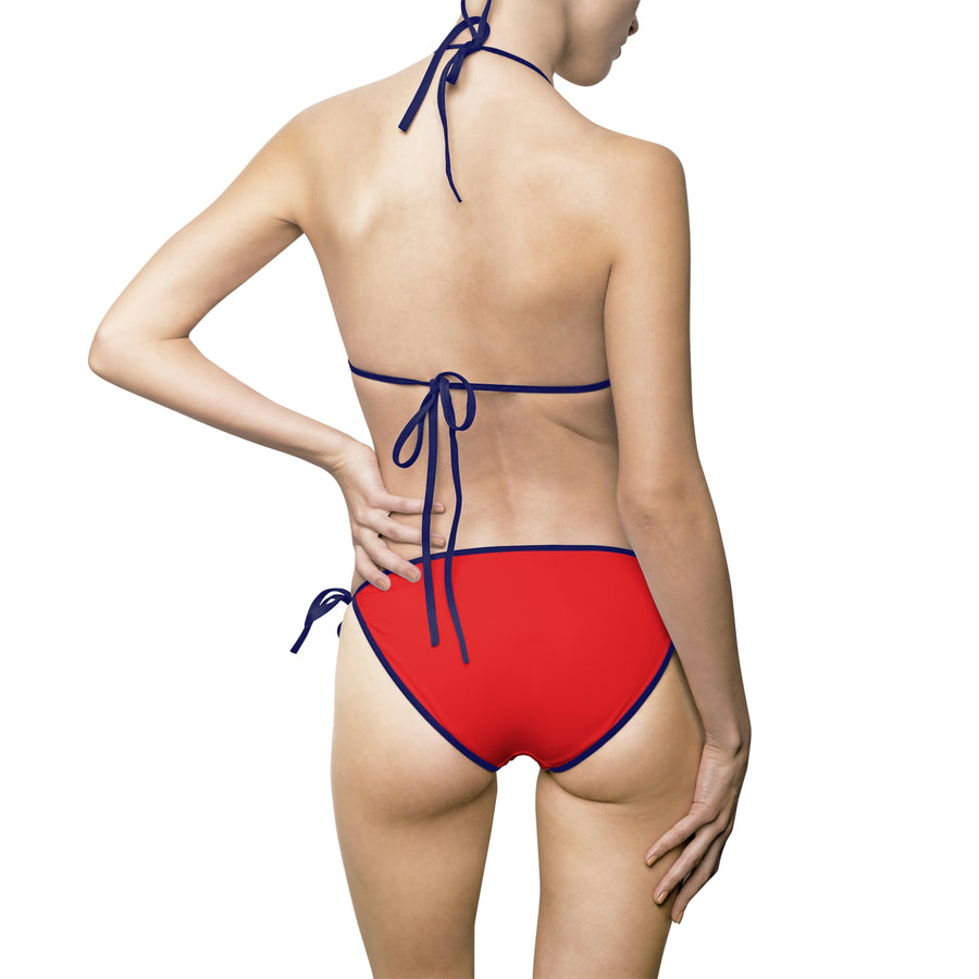 Women's Red Ford Chevrolet Bikini Swimsuit™