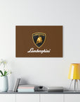 Brown Lamborghini Acrylic Prints (French Cleat Hanging)™
