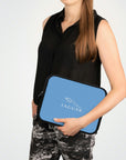 Light Blue Jaguar Laptop Sleeve™