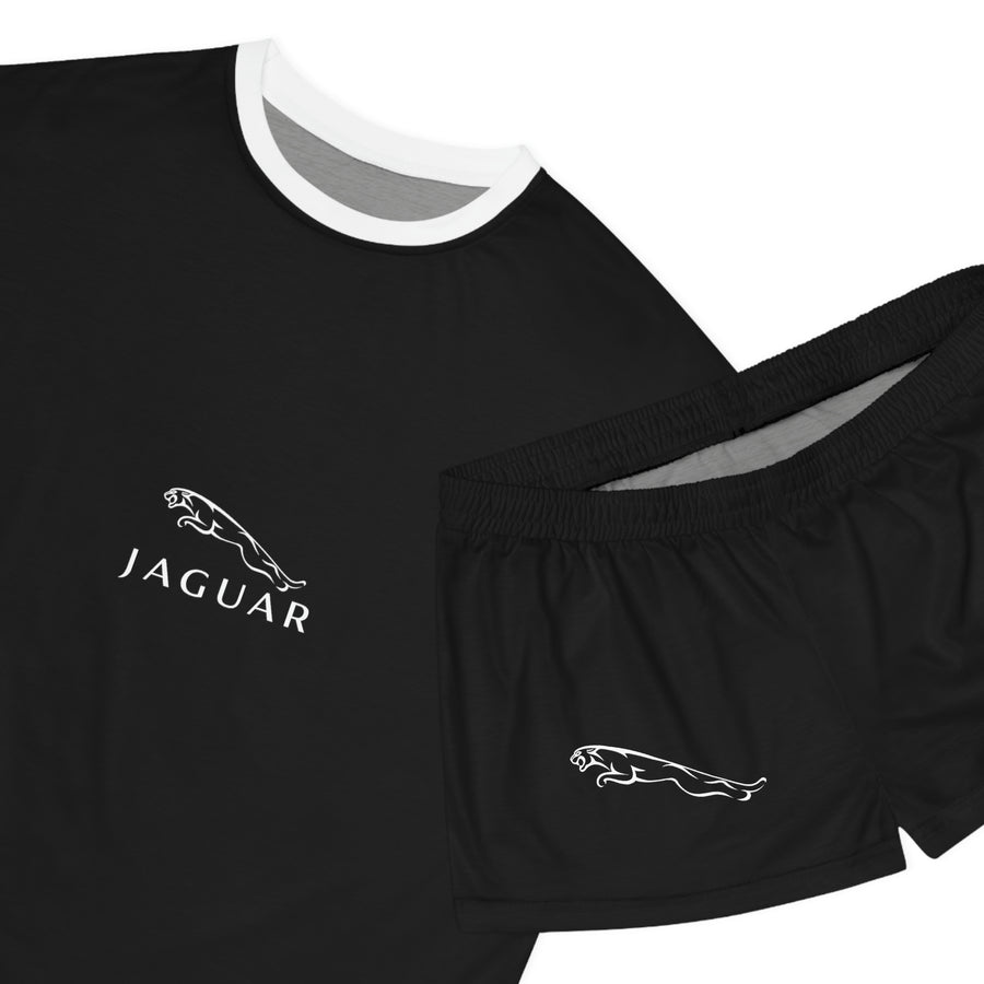 Women's Black Jaguar Short Pajama Set™