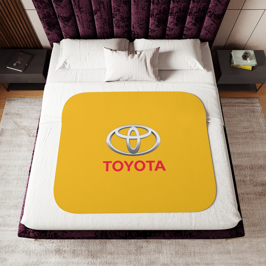 Yellow Toyota Sherpa Blanket™