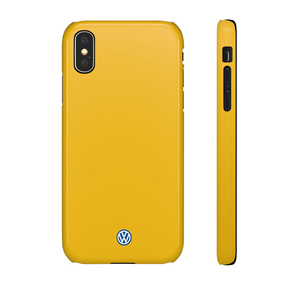 Yellow Volkswagen Snap Cases™