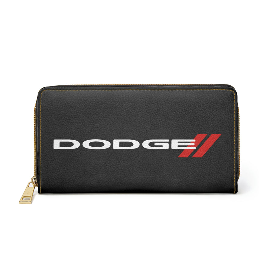 Black Dodge Zipper Wallet™