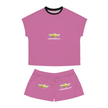 Women's Light Pink Chevrolet Short Pajama Set™