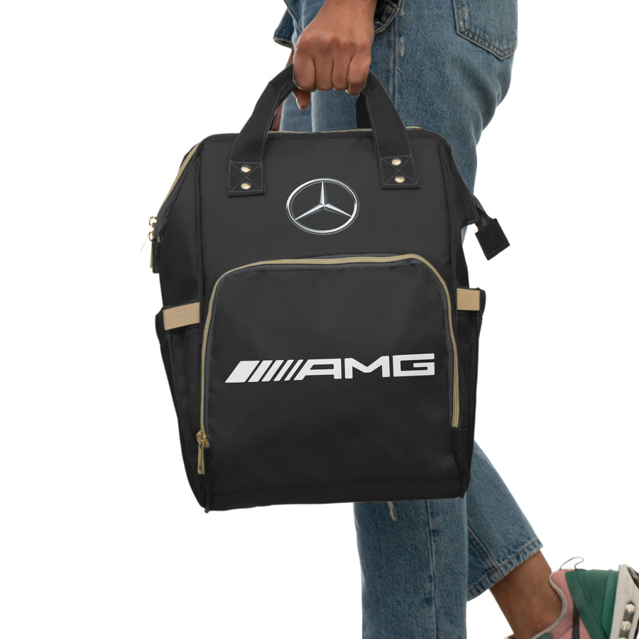 Black Mercedes Multifunctional Diaper Backpack™