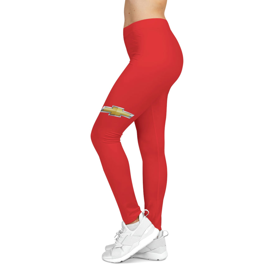 Women's Red Chevrolet Casual Leggings™