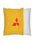 Yellow Mitsubishi Spun Polyester pillowcase™