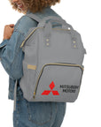 Grey Mitsubishi Multifunctional Diaper Backpack™